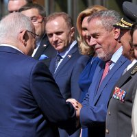 Kolinda Grabar Kitarović i izraelski predsjednik Reuven Rivlin
