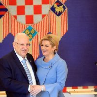 Kolinda Graba-Kitarović i Reuven Rivlin