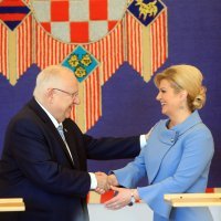Kolinda Graba-Kitarović i Reuven Rivlin