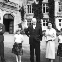 Princ Philip, princeza Anne, Dwight D. Eisenhower, kraljica Elizabeta II i princ Charles