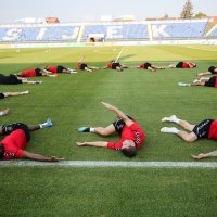 Trening Glasgow Rangersa