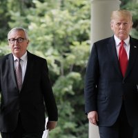 Jean-Claude Juncker i Donald Trump