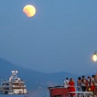 Pomrčina Mjeseca iz Dubrovnika