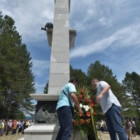 Polaganjem vijenaca obilježena obljetnica Dana ustanka naroda Hrvatske