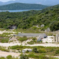 Lokacija budućeg Pelješkog mosta