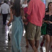 Čilić sa suprugom u večernjoj šetnji Stradunom