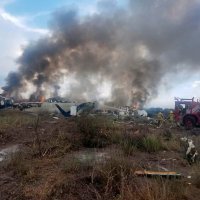 Pad aviona u Meksiku