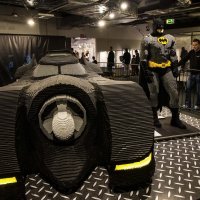 Batman i Batmobil