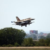 Izraelski avioni F-16 Barak sletjeli na Pleso