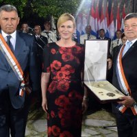 Predsjednica odlikovala generale Antu Gotovinu i Mladena Markača