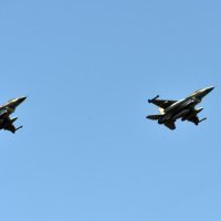 MiG-21 i izraelski borbeni avioni F-16 Barak zajedno u sklopu letačkog programa