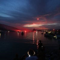 Bakljada na Krčkom mostu