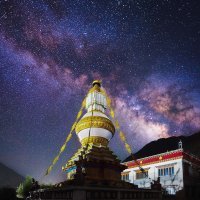 Noćno nebo iznad Himalaja