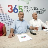 Konferencija za novinare stranke Bandić Milan 365 - Stranka rada i solidarnosti