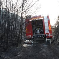 Vatrogasci probdjeli cijelu noć na požarištu kod Lokve Rogoznice