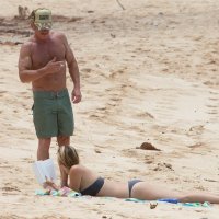 Sean Penn i Leila George