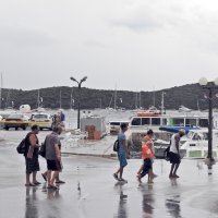 Loše vrijeme na Korčuli