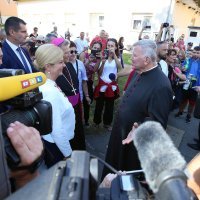 Aljmaš: Kolinda Grabar Kitarović prisustvovala proslavi blagdana Velike Gospe