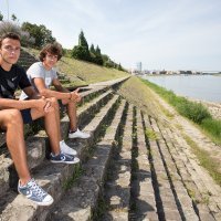 Anton i Patrik Lončarić, europski juniorski prvaci u veslanju