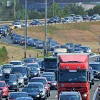 Velike gužve na naplatnoj postaji Lučko na izlasku iz grada