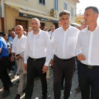 Kolinda Grabar-Kitarović i Andrej Plenković na 43. Trci na prstenac