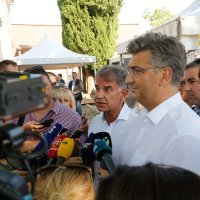 Kolinda Grabar-Kitarović i Andrej Plenković na 43. Trci na prstenac