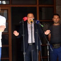 Radnici 3. maja i direktor Maksimilijan Percan