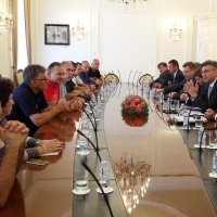 Predstavnici radnika Uljanika i 3. maja sastali se s premijerom Plenkovićem