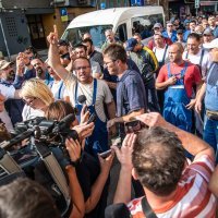 Radnici Uljanika i dalje prosvjeduju zbog neisplaćenih plaća