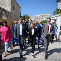 Premijer Andrej Plenković obišao je radove na projektu Lazareti Kreativna četvrt Dubrovnika