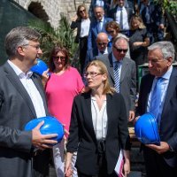 Premijer Andrej Plenković obišao je radove na projektu Lazareti Kreativna četvrt Dubrovnika