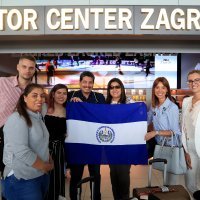 Stigao fotoreporter AFP-a Yuri Cortez kojeg su Vatreni u slavlju oborili