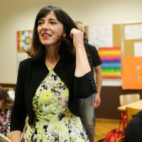 Štromar i Divjak obišli OŠ Milke Trnine koja je uvrštena u program "Škola za život"