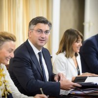 Marija Pejčinović Burić, Andrej Plenković