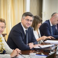 Marija Pejčinović Burić, Andrej Plenković