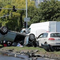 Frontalni sudar na Aleji Bologne