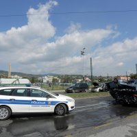 Frontalni sudar na Aleji Bologne