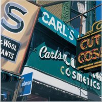 Robert Cottingham, Carl’s, 1975.