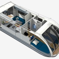 Caravanboat Departure One