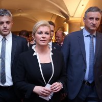 Mladen Pavić, Kolinda Grabar-Kitarović i Tomislav Karamarko