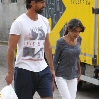 Goran Ivanišević u društvu punice Margarite