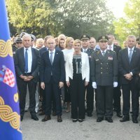 Kolinda Grabar Kitarović i Damir Krstičević u Pločama