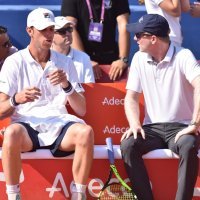 Sam Querrey i Jim Courier