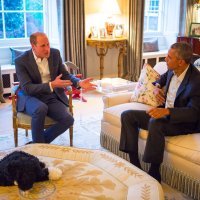 Princ William, Kate Middleton, Michelle i Barack Obama