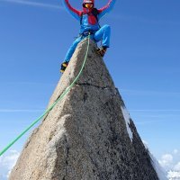 Alexander Schwaiger na najvišem vrhu Alpa