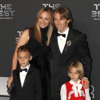 Luka Modrić s obitelji
