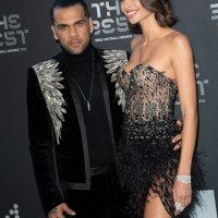 Dani Alves i  Joana Sanz