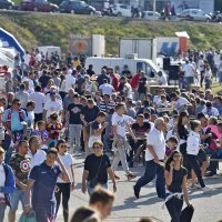 Navijači Hajduka prije utakmice s Dinamom