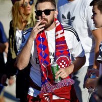 Navijači Hajduka prije utakmice s Dinamom