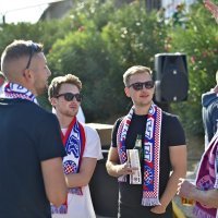 Navijači Hajduka prije utakmice s Dinamom